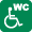 車いす対応トイレ